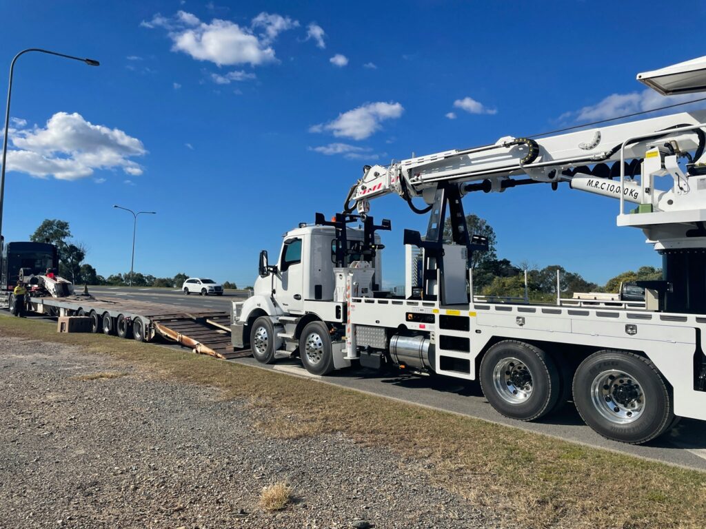 malls Power Poles & Linework 's new TIDD Crane Borer